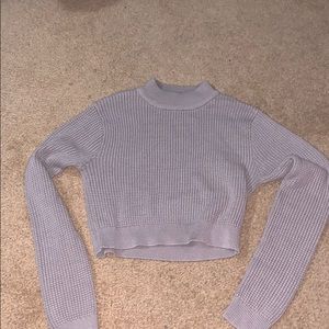 Knitted like sweater top